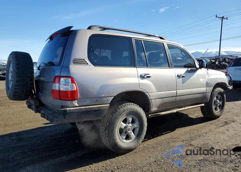 2001 Toyota Land Cruiser from USA, damaged, VIN JTEHT05J512007569